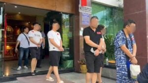 50 foreigners arrested at illegal entertainment complex in Pattaya