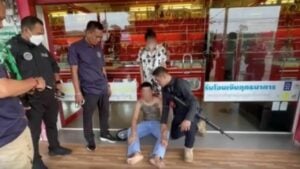 Frightened Thai man fires at police mistaking raid for threat