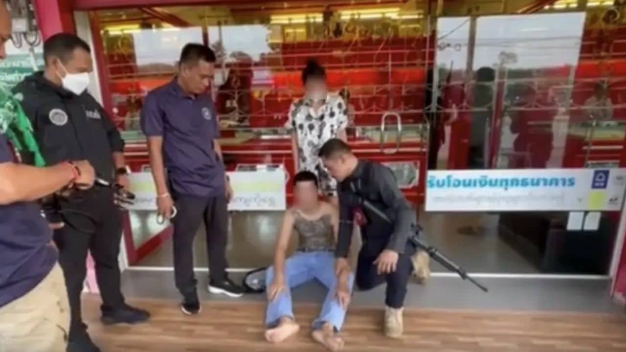 Frightened Thai man fires at police mistaking raid for threat