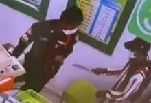 Bank robbery thwarted by brave security guard in Buriram