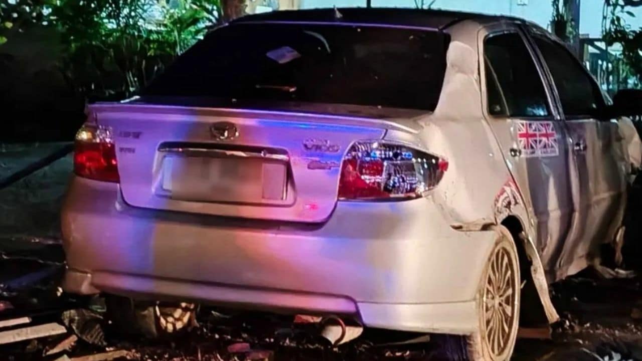 Police crashes and kills three victims in Songkhla