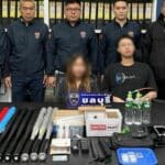 Taiwanese man arrested after rampage with drugs and weapons in Pattaya | Thaiger