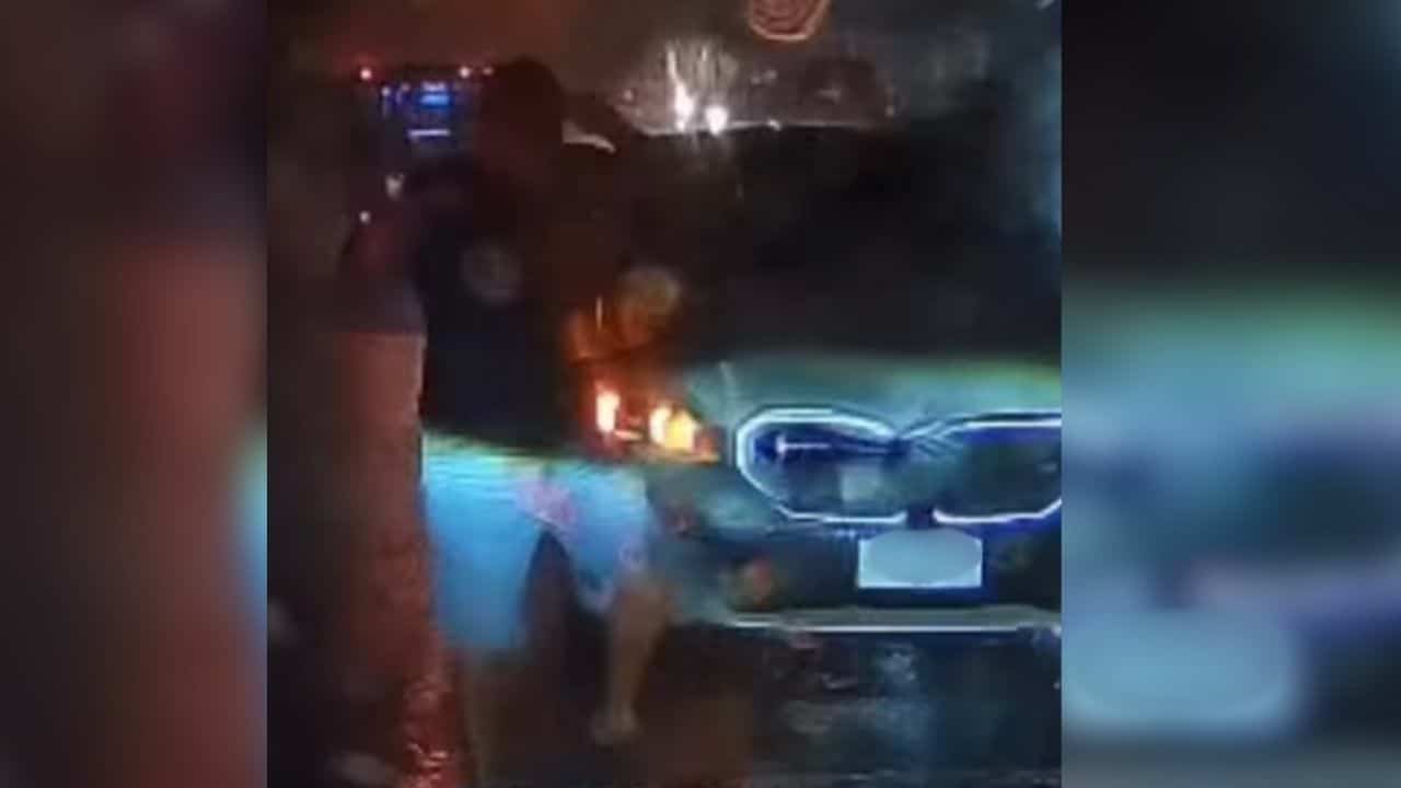 Foreign man drives against traffic flow and confronts Phuket motorist