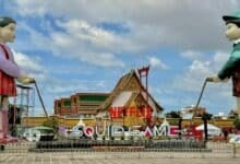 Giant dolls take over Bangkok for Squid Game Season 3 launch