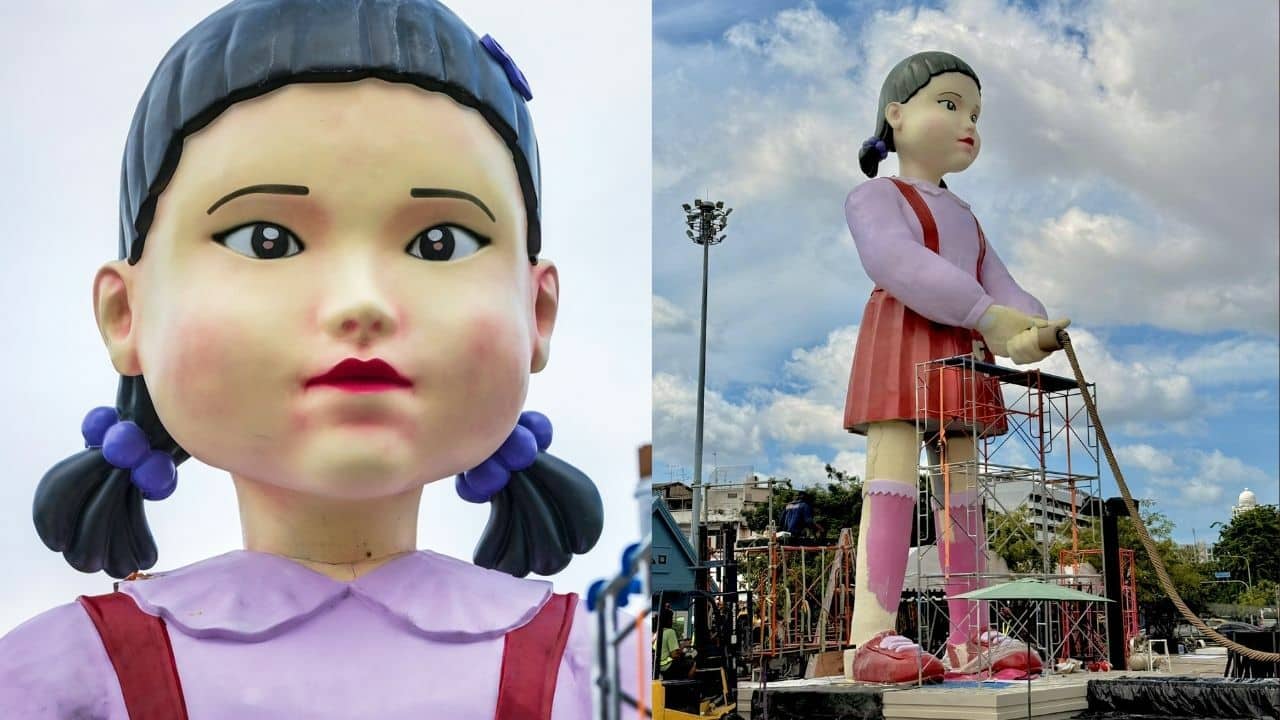 Squid Game 3 doll Bangkok