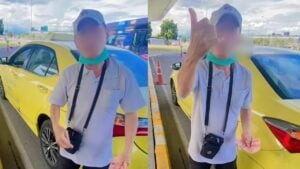 Bangkok taxi driver and passenger clash over payment method