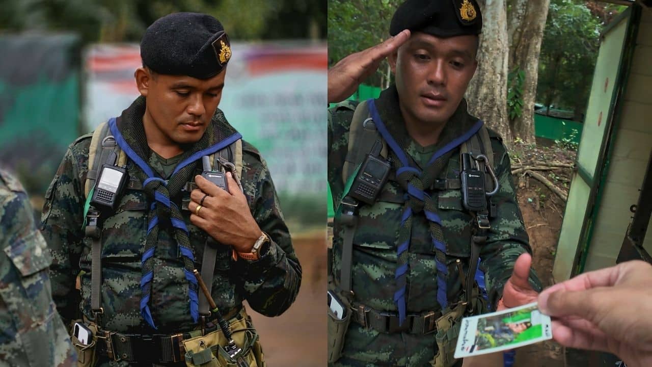Encouragement for Thai soldiers amids tention between Thailand and Cambodia