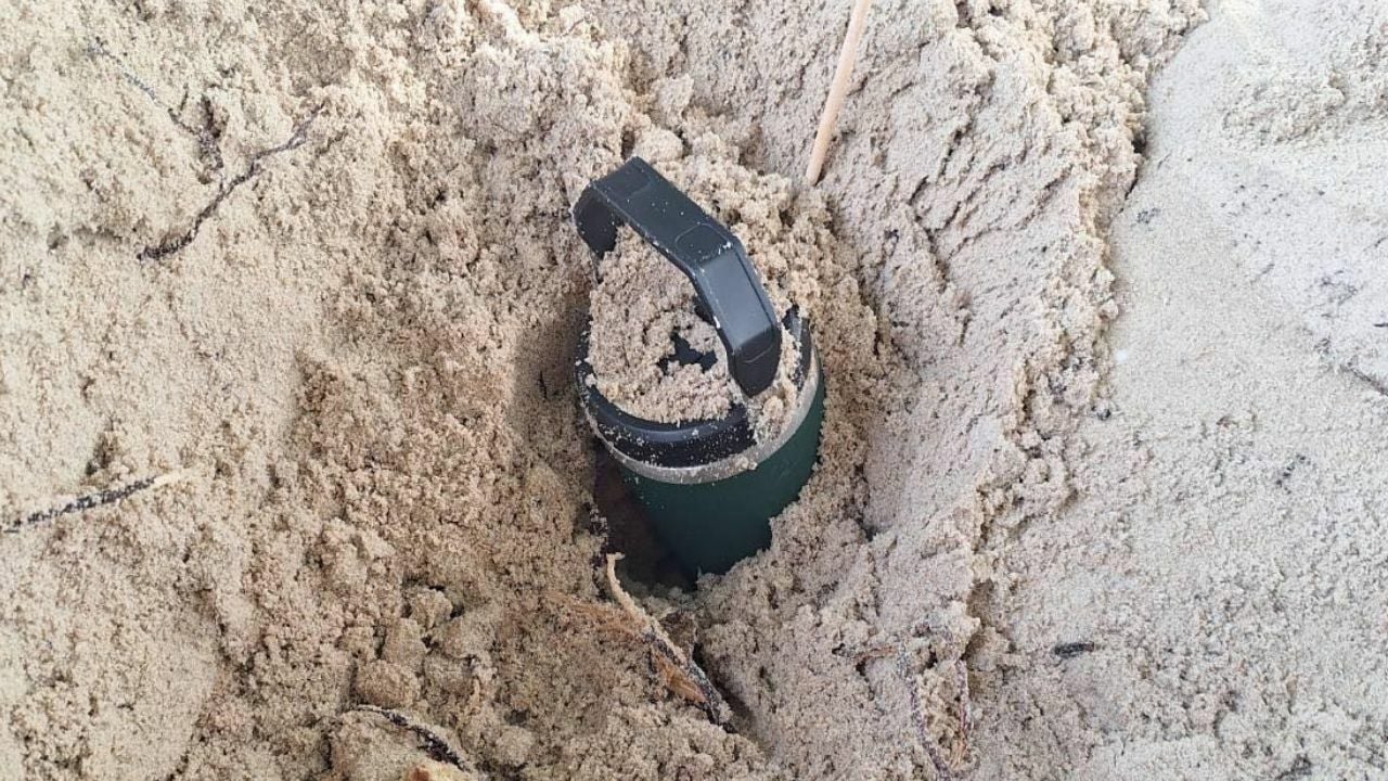bomb on Phuket beach