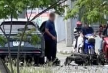 Police drives against traffic flow and fatally crashes woman in Ratchaburi
