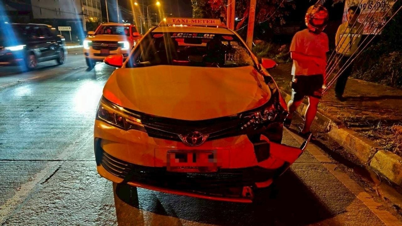 Thai taxi crashes and kills Laotian woman