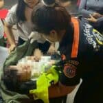 Laotian woman killed and baby injured as taxi driver speeds through zebra crossing | Thaiger