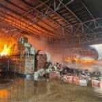 Fire at Saraburi paper factory claims 6 lives and leaves over 10 missing | Thaiger