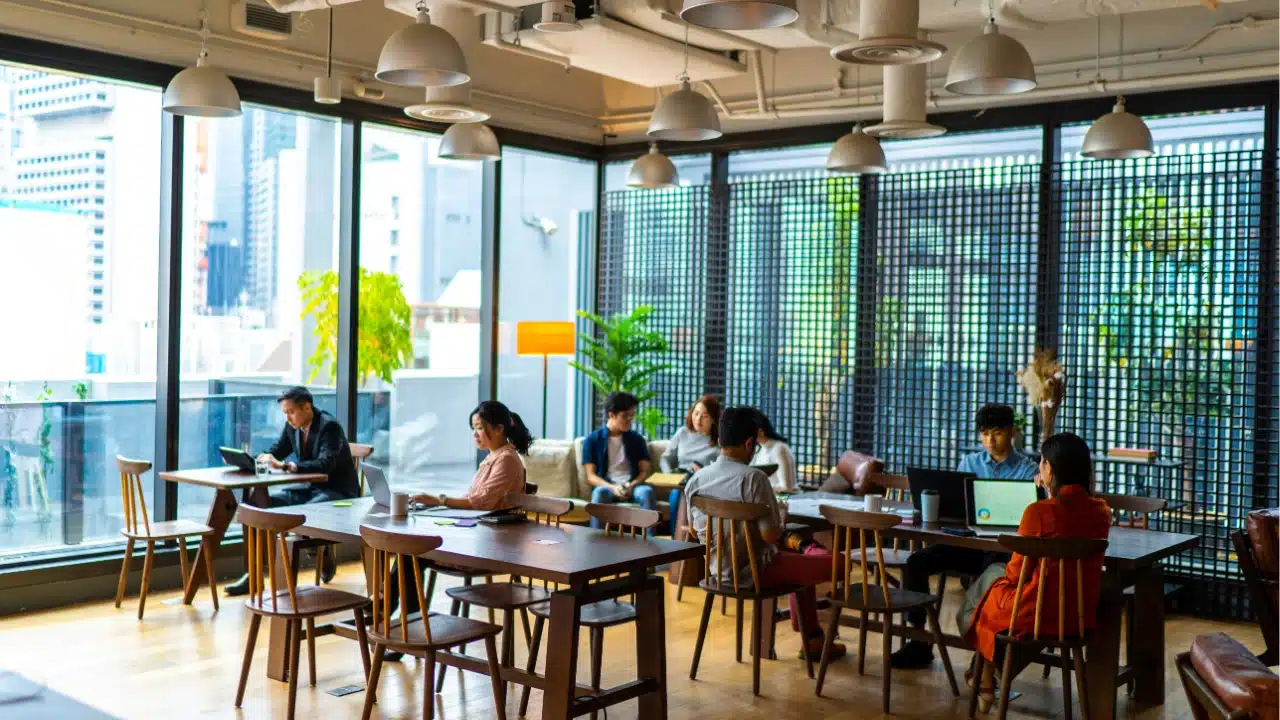 Coworking spaces for digital nomads