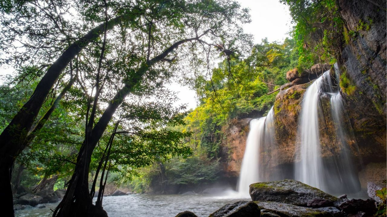 Haew Suwat Waterfall in Khao Yai