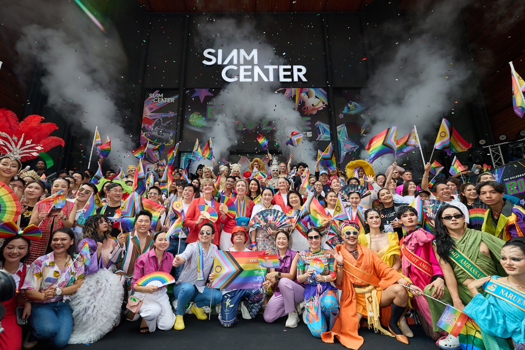 Siam Piwat Pride month celebration