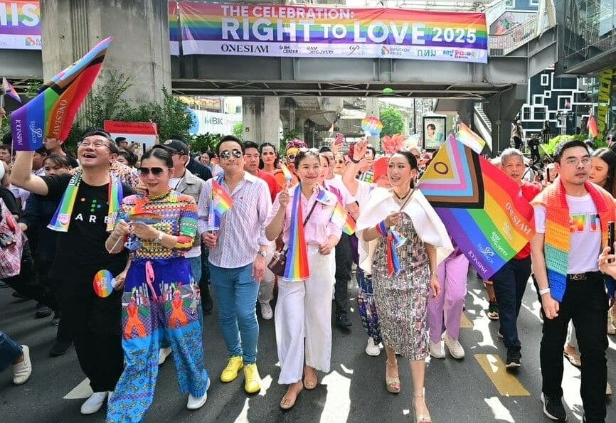 PM leads Bangkok Pride 2025 as Siam Piwat powers month-long festival
