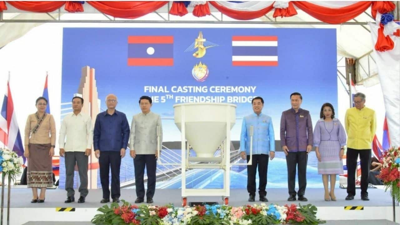5th Thai-Laos bridge to boost trade to over 28 billion baht