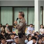 Phuket cops team up with school to fight drugs and helmet rebels | Thaiger