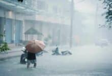 Monster rains, surging seas and storm warnings slam Thailand