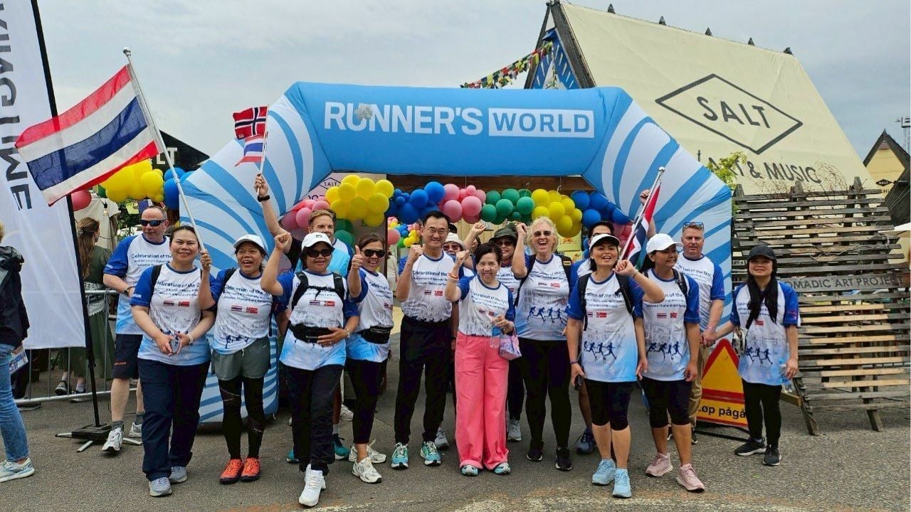 Thai Airways takes off for charity in Oslo celebration