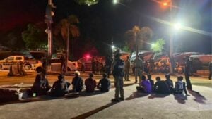 Pattaya police foil violent brawl at Bali Hai Pier skate park