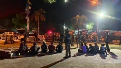 Pattaya police foil violent brawl at Bali Hai Pier skate park
