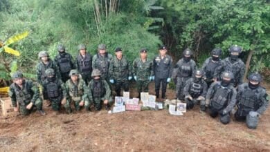 Smuggler killed in Chiang Mai clash, 200k meth pills seized