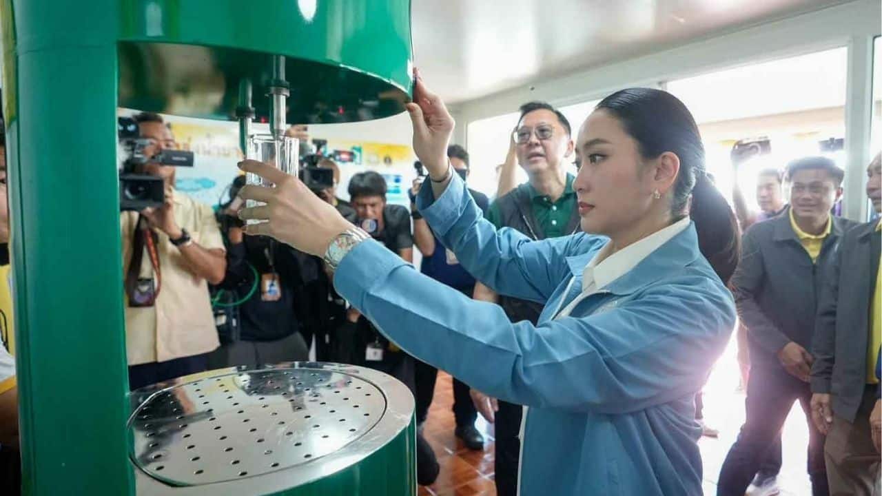 Paetongtarn backs clean groundwater in drought-hit Kanchanaburi