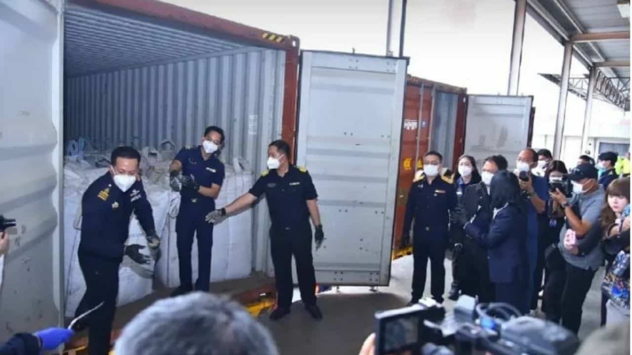 Thai Customs seize 700 plus tonnes of toxic waste from Morocco