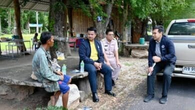 Man walks 700km to overcome cannabis addiction in Ratchaburi