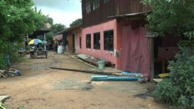 Roi Et rocket crashes into Yasothon school as festival chaos erupts