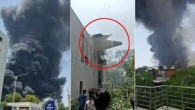 Air India flight to London crashes post-takeoff with 242 passengers (video)