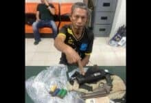 Burmese man arrested with gun and ammo in Phang Nga