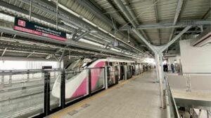 Pink Line extension to Muang Thong Thani now open