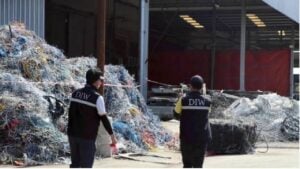 8,000 tonnes of illegal waste found in Prachin Buri factory raid