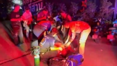 Drunk Swede run over after passing out in Pattaya car park
