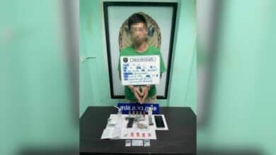 Rawai drug dealer busted with gun and meth stash