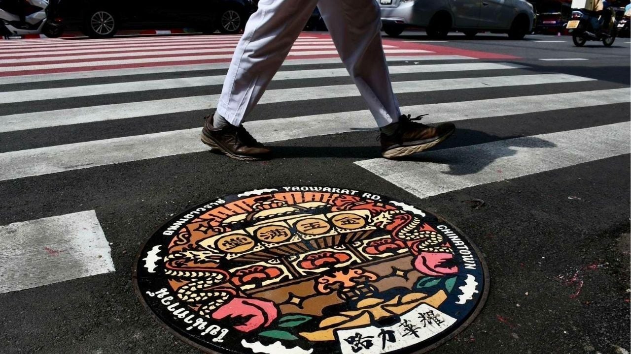 Bangkok scoops design awards for manhole cover and website
