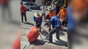 Pattaya cracks down on illegal ramps to tackle drainage issues