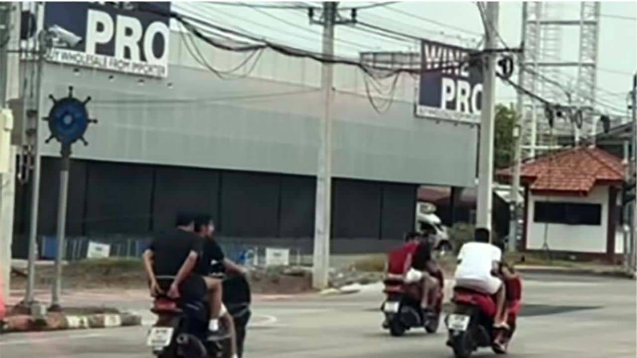‘Arabian racers’ return: Daylight street chaos rocks Pattaya again