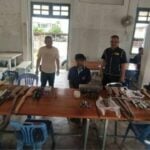 Trang car shop raided for illegal firearm production | Thaiger