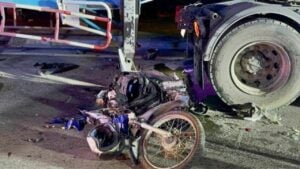 Tragic hit-and-run kills mother in Chon Buri