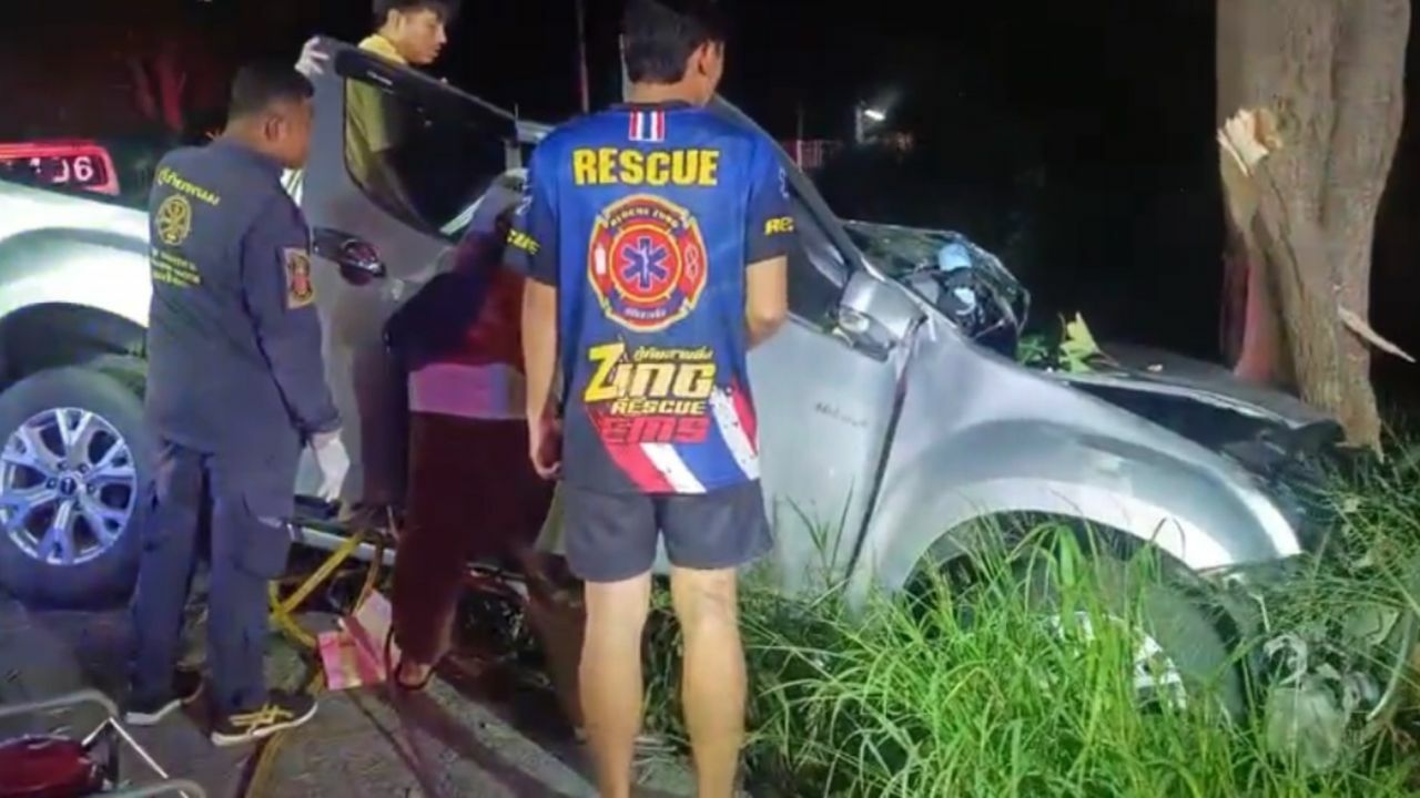 Tragic road accident claims life on Highway 331 in Chachoengsao