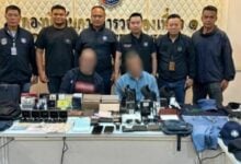 Algerians gang arrested for theft at Suvarnabhumi Airport