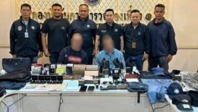 Algerians gang arrested for theft at Suvarnabhumi Airport