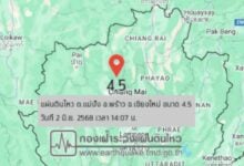 4.5 magnitude quake hits Chiang Mai, no damage reported