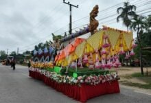 Kamphaeng Phet rocket fest sparks awe with serpent-like smoke