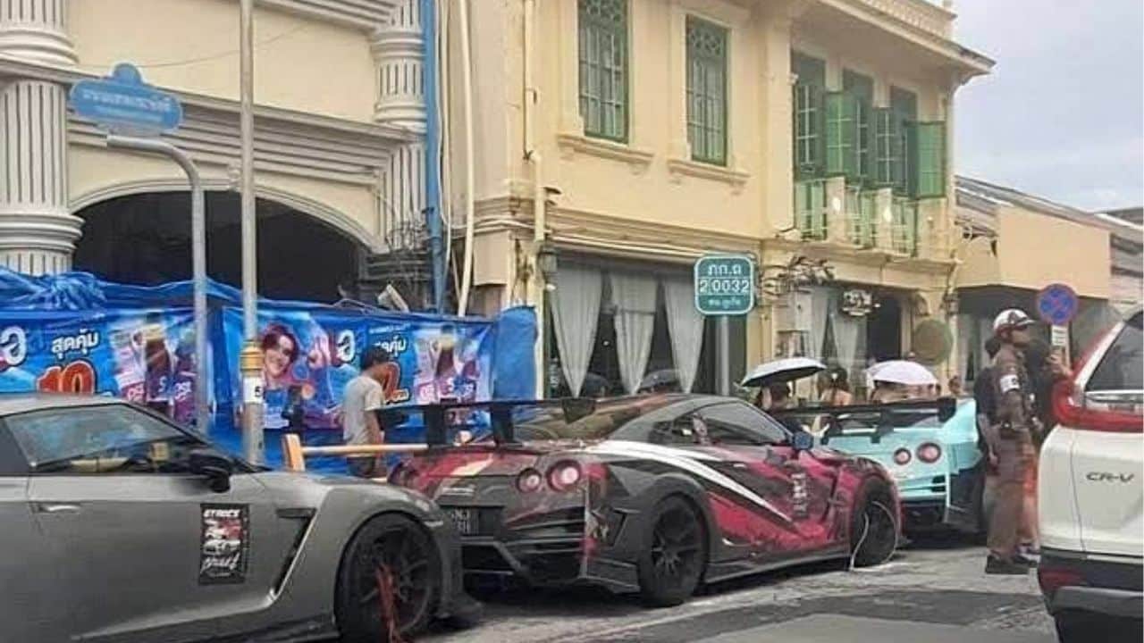 No room for vroom: Phuket police fine foreign tourists in fancy rides