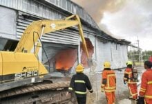 Phetchaburi factory fire causes over 10 million baht damage