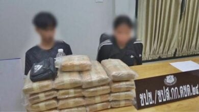 Couple arrested in Udon Thani for meth trafficking to fund wedding